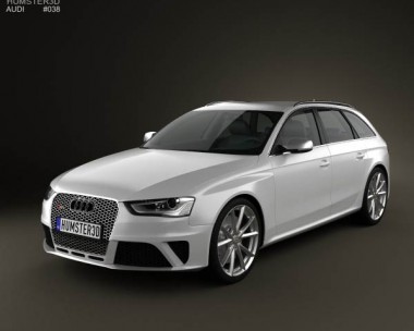 Audi RS4 Avant 2013 3D model
