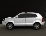 Hyundai Tucson 2006 3d model