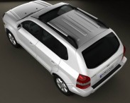 Hyundai Tucson 2006 3d model