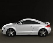 Audi TT RS Coupe with HQ Interior 2010 3d model