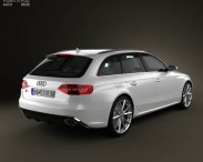 Audi RS4 Avant 2013 3d model
