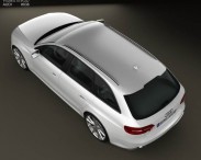 Audi RS4 Avant 2013 3d model
