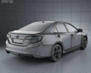 Toyota Camry US SE 2012 3d model