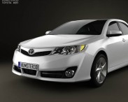 Toyota Camry US SE 2012 3d model