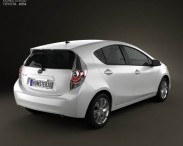Toyota Prius C (Aqua) 2012 3d model