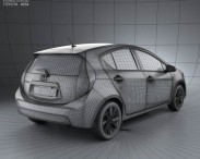 Toyota Prius C (Aqua) 2012 3d model