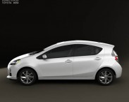 Toyota Prius C (Aqua) 2012 3d model