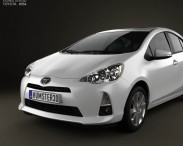 Toyota Prius C (Aqua) 2012 3d model
