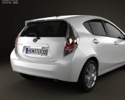 Toyota Prius C (Aqua) 2012 3d model