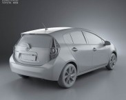Toyota Prius C (Aqua) 2012 3d model
